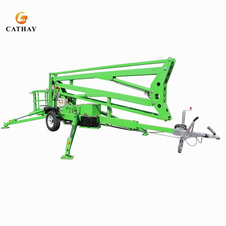 10m To 20m Towable Trailer Boom Lift