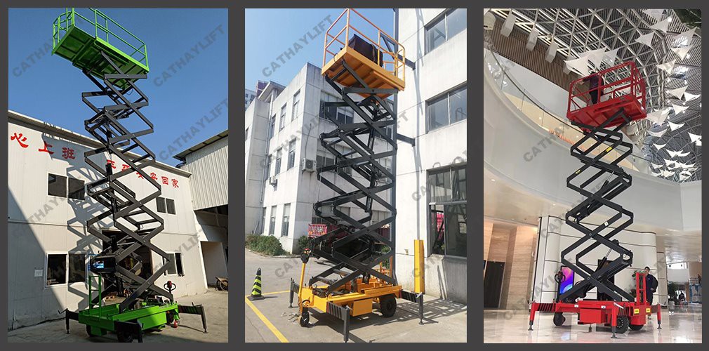 hydraulic scissor lift-real order