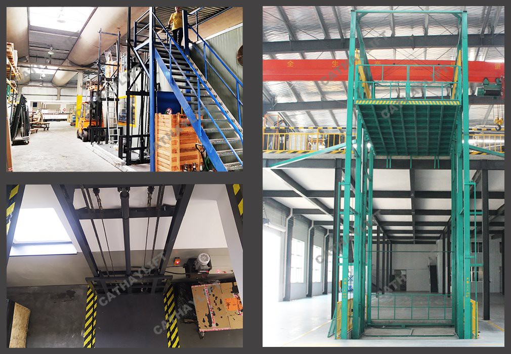 vertical cargo lift-real order