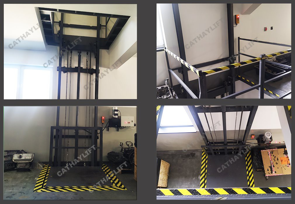 small cargo elevator-real order