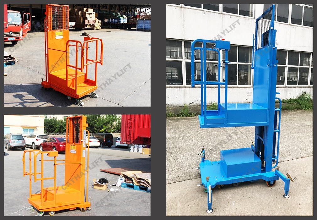 semi-electric order picker-real order