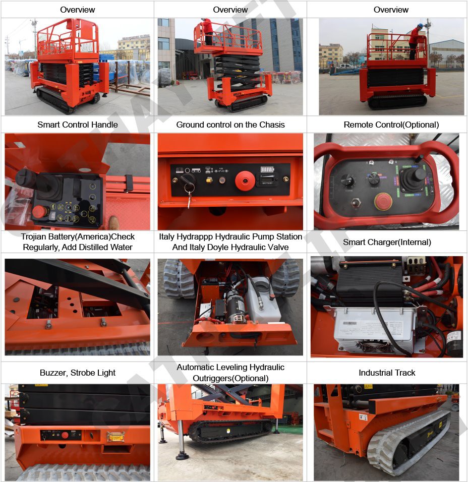 product-928-956 track crawler scissor lift-details