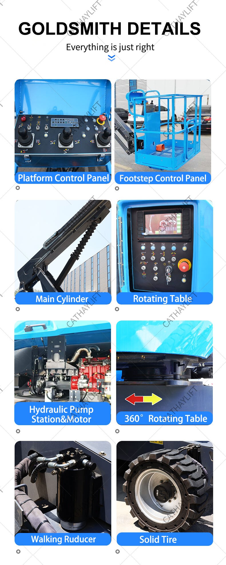 Cathaylift 1020m articulated jlg genie self propelled boom lift battery-Shandong Cathay Machinery Co Ltd 3 Cathaylift 1020m articulated jlg genie self propelled boom lift battery-Shandong Cathay Machinery Co Ltd 3