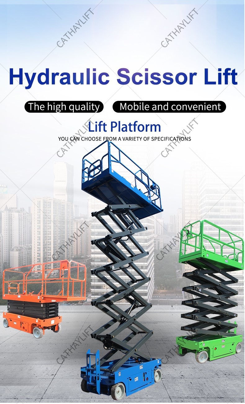 Cathaylift Hydraulic self propeleld scissor lift-Shandong Cathay Machinery Co Ltd 1 Cathaylift Hydraulic self propeleld scissor lift-Shandong Cathay Machinery Co Ltd 1
