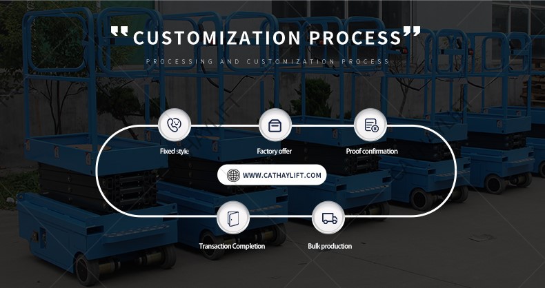 39m Mini self propelled scissor lift-Shandong Cathay Machinery Co Ltd 14
