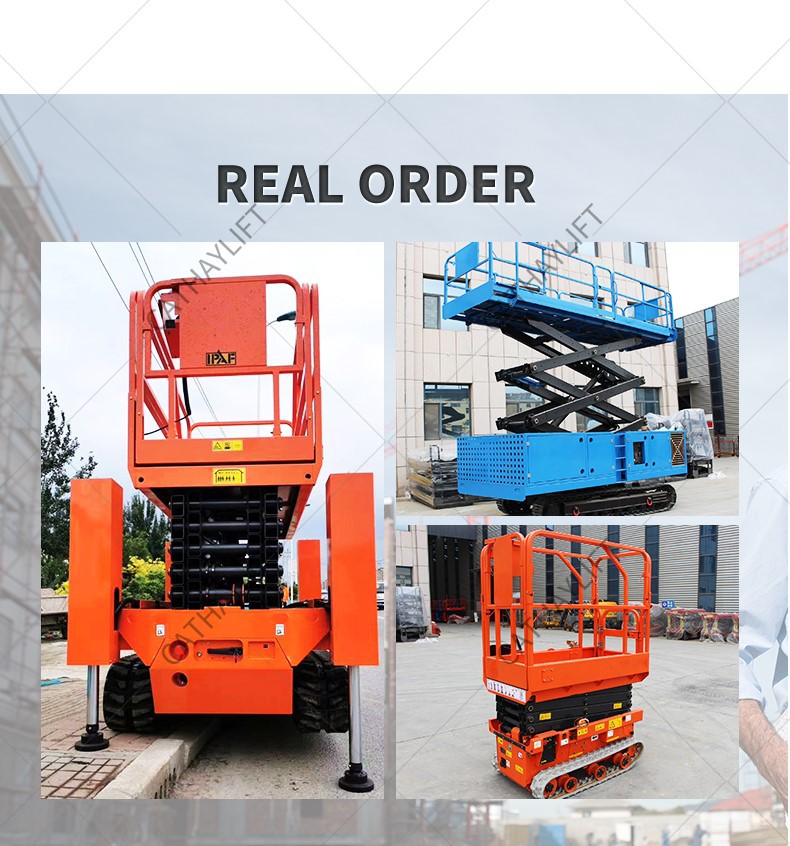 Cathaylift track cralwer all terrain scissor lift-Shandong Cathay Machinery Co Ltd 1