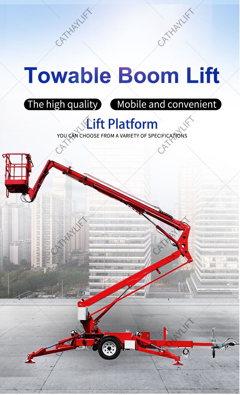 Tow behind boom lift-Shandong Cathay Machinery Co Ltd 2 Tow behind boom lift-Shandong Cathay Machinery Co Ltd 2