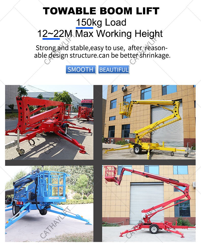 Tow behind boom lift-Shandong Cathay Machinery Co Ltd 4 Tow behind boom lift-Shandong Cathay Machinery Co Ltd 4
