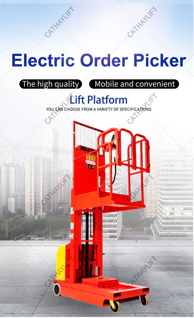 Full electric self propelled order picker-Shandong Cathay Machinery Co Ltd 2 Full electric self propelled order picker-Shandong Cathay Machinery Co Ltd 2