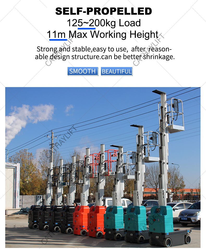 Cathaylift self propelled vertical mast lift-Shandong Cathay Machinery Co ltd 2 Cathaylift self propelled vertical mast lift-Shandong Cathay Machinery Co ltd 2