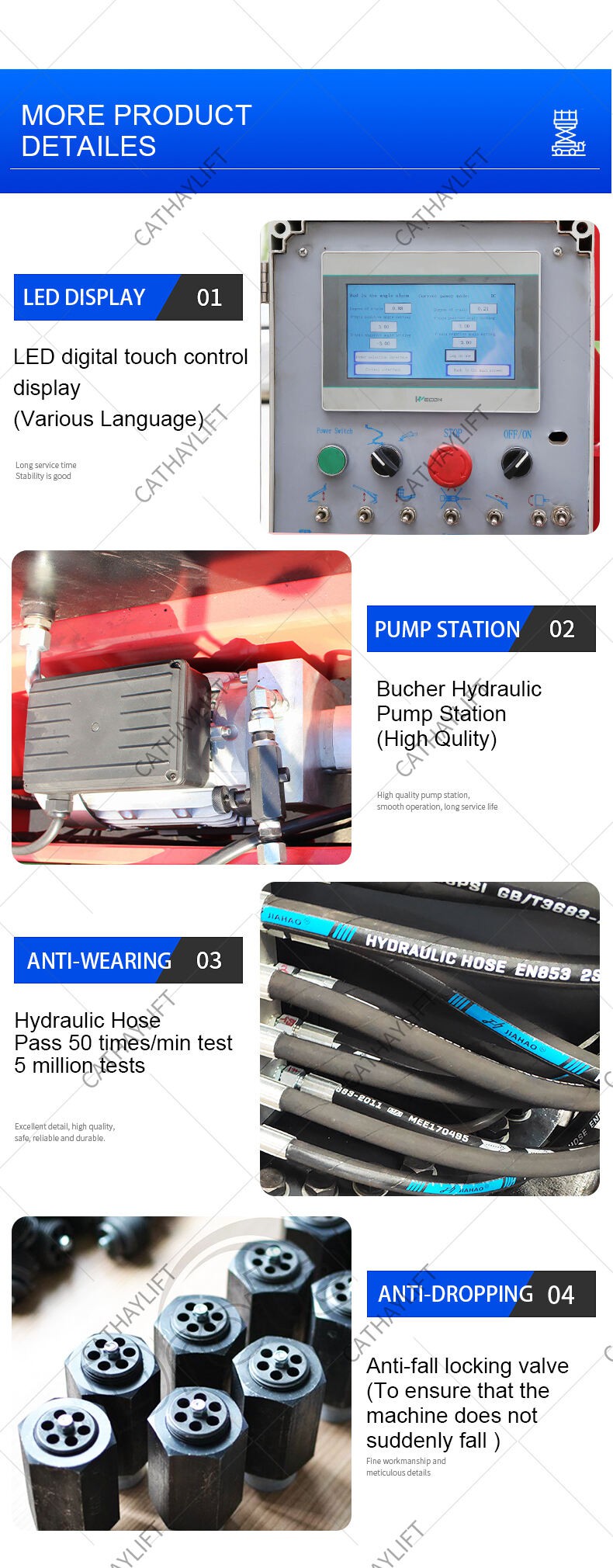 Tow behind boom lift-Shandong Cathay Machinery Co Ltd 5