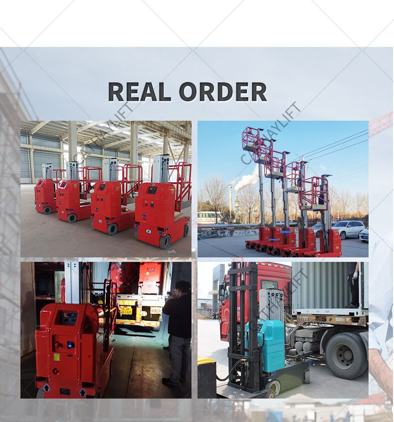 Cathaylift self propelled vertical mast lift-Shandong Cathay Machinery Co ltd 1