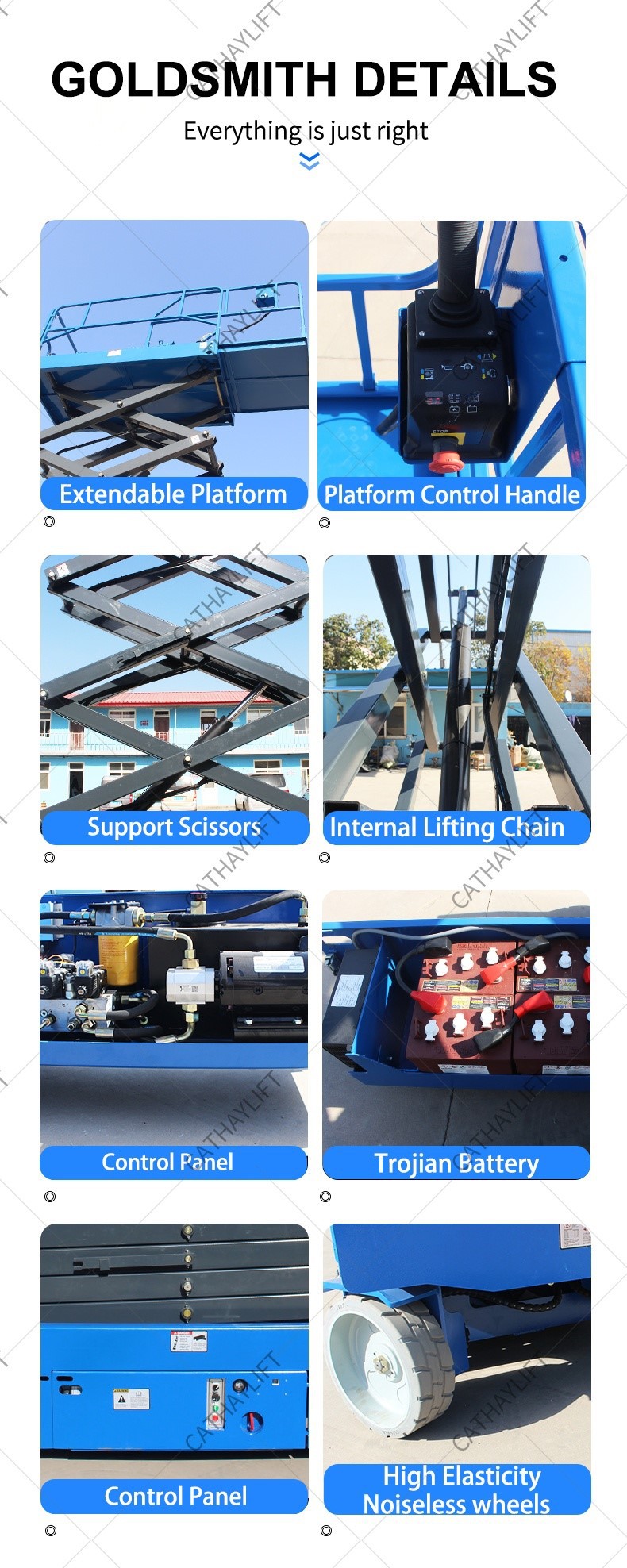 Cathaylift Hydraulic self propeleld scissor lift-Shandong Cathay Machinery Co Ltd 2 Cathaylift Hydraulic self propeleld scissor lift-Shandong Cathay Machinery Co Ltd 2