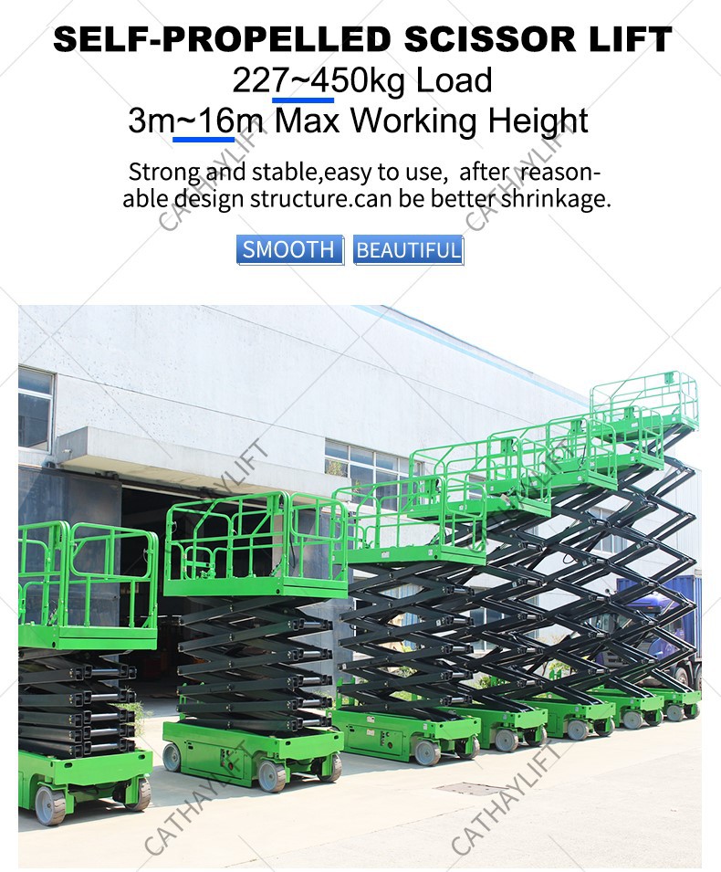Cathaylift Hydraulic self propeleld scissor lift-Shandong Cathay Machinery Co Ltd 3 Cathaylift Hydraulic self propeleld scissor lift-Shandong Cathay Machinery Co Ltd 3