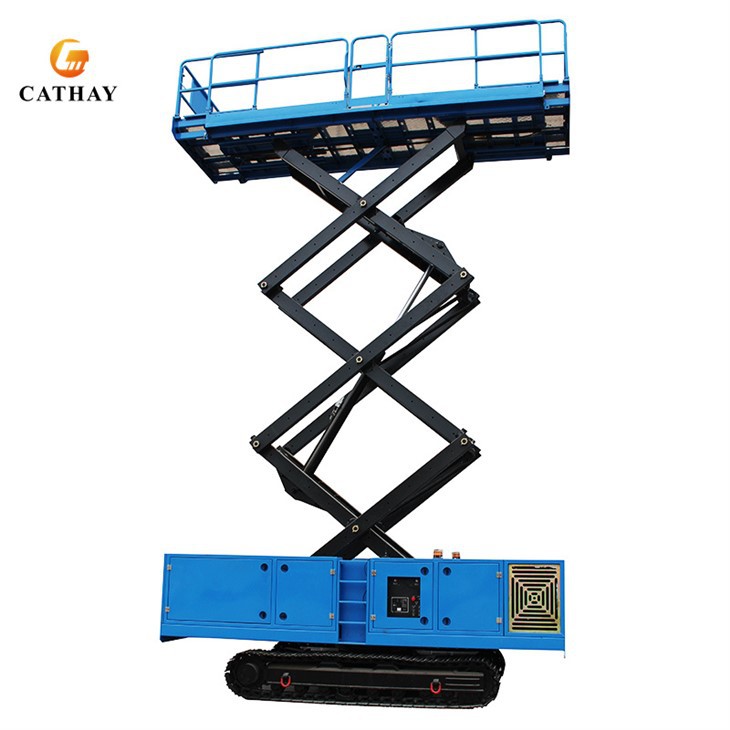 All Terrain Self Propelled Scissor Lift