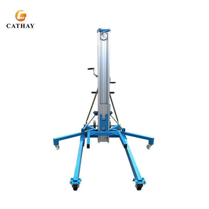 Aluminum Hand Operated Lift