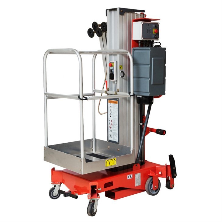 Aluminum Single Mast Lift