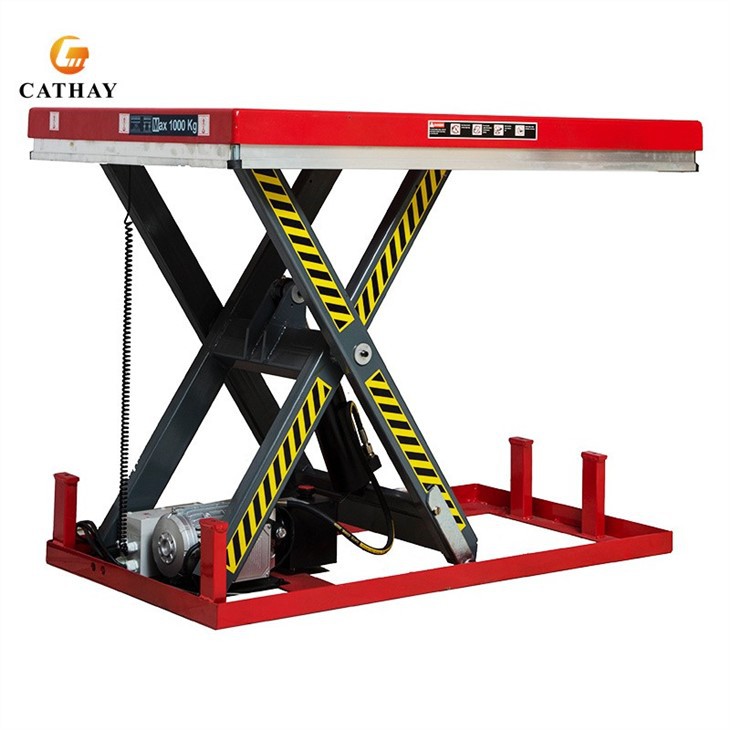 Battery Powered Scissor Lift Platform