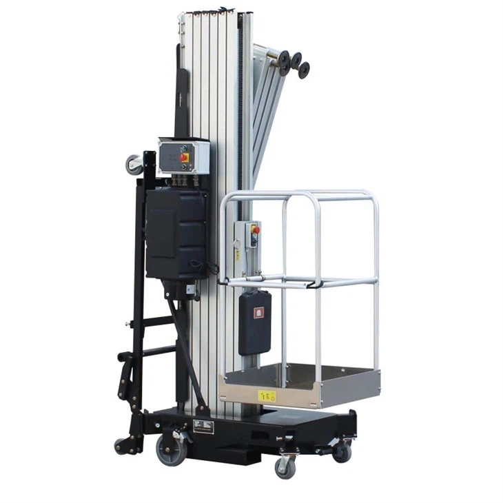 Brand New Single Mast Aluminum Alloy Lift factory