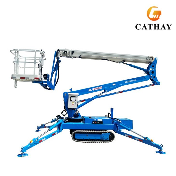 Crawler All Terrain Knuckle Boom Lift factory
