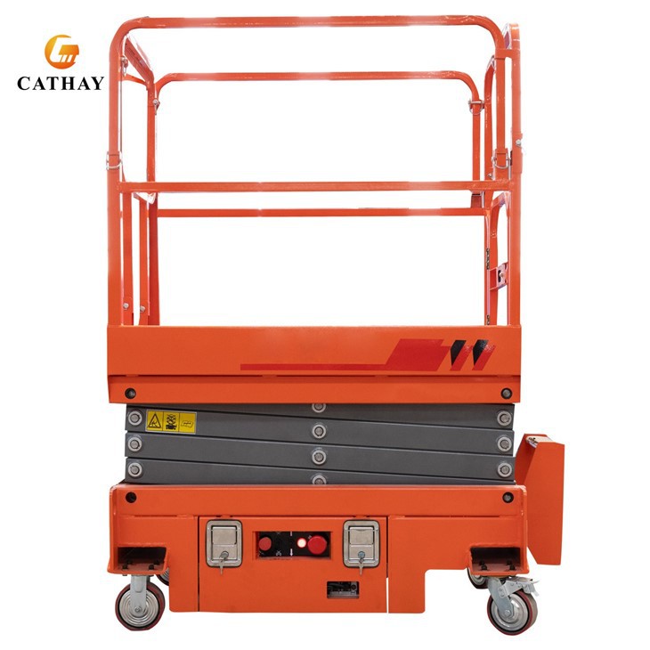 Economic Semi Mobile Mini Scissor Lift