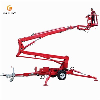 Electric Cherry Picker Boom Lift
