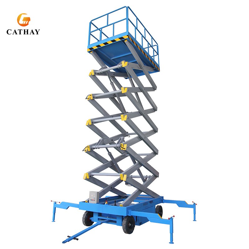 Electric Mobile Scissor Lift Platform