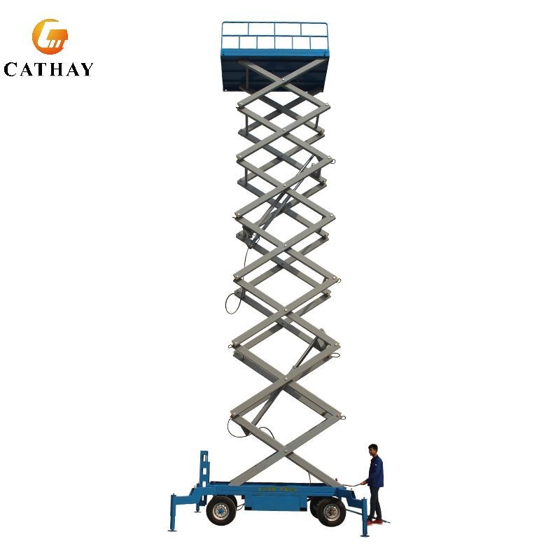 Electric Mobile Scissor Lift Platform high quality