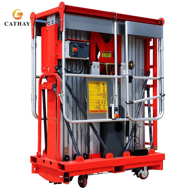 High End Dual Mast Aluminum Lift