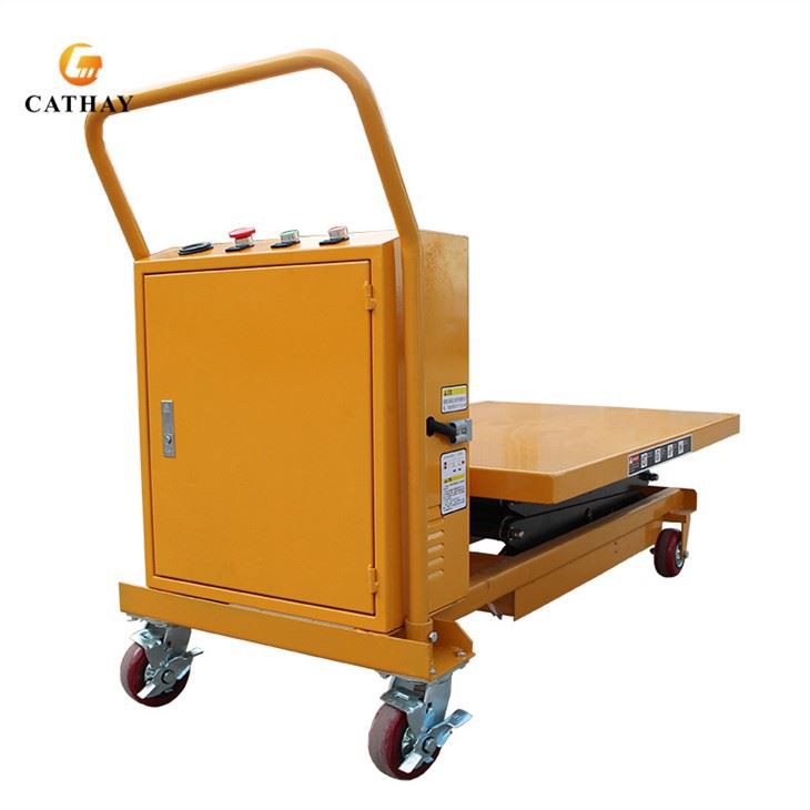 Hydraulic Lift Table Cart