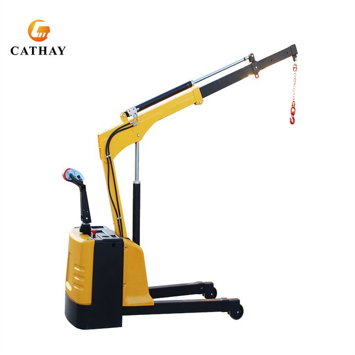 hydraulic mobile floor crane (2)