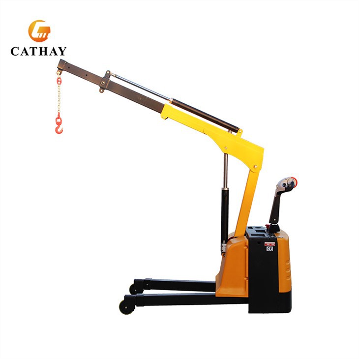 hydraulic mobile floor crane (4)