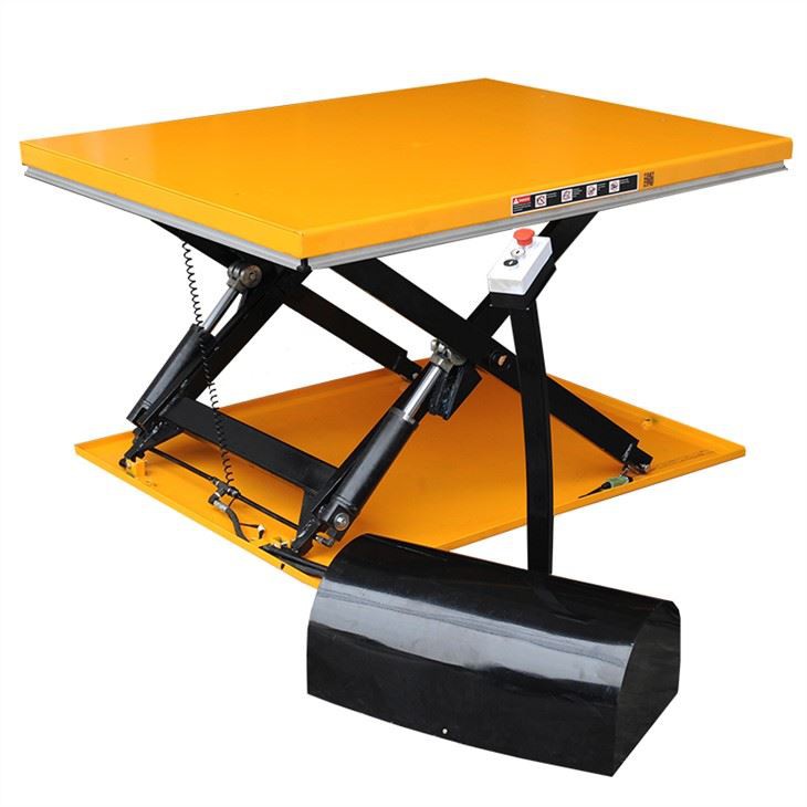 low profile hydraulic lift table