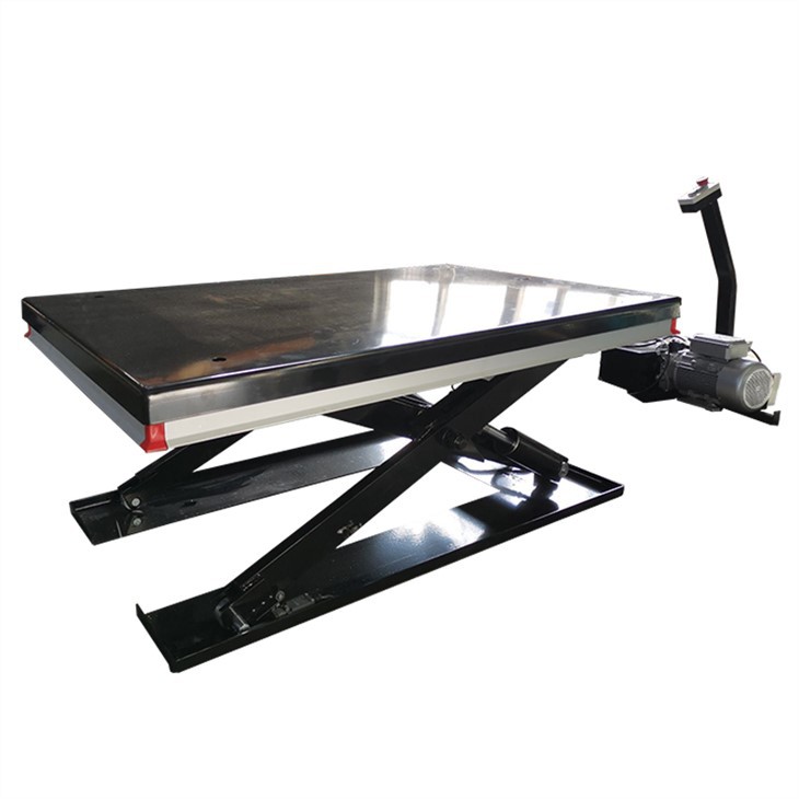 low profile scissor lift table