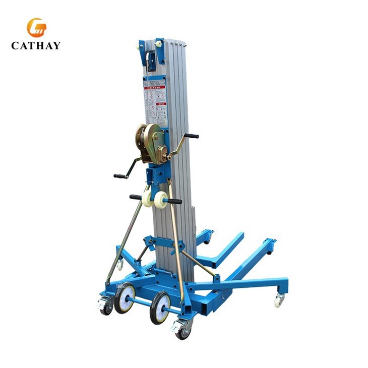 Manual Aluminum Materials Lift