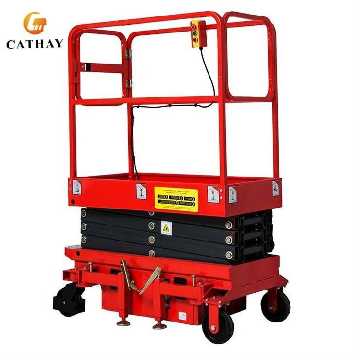 Mini Semi-electric Hydraulic Lift factory