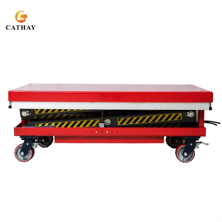 Mobile Electric Scissor Lift Table