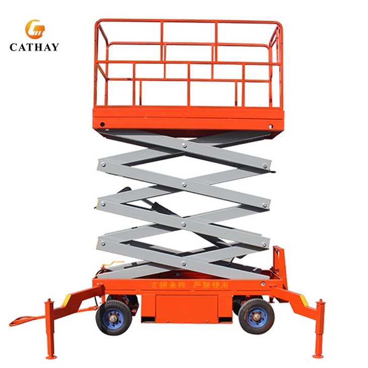 Mobile Elevated Work Platform Scissor Lift