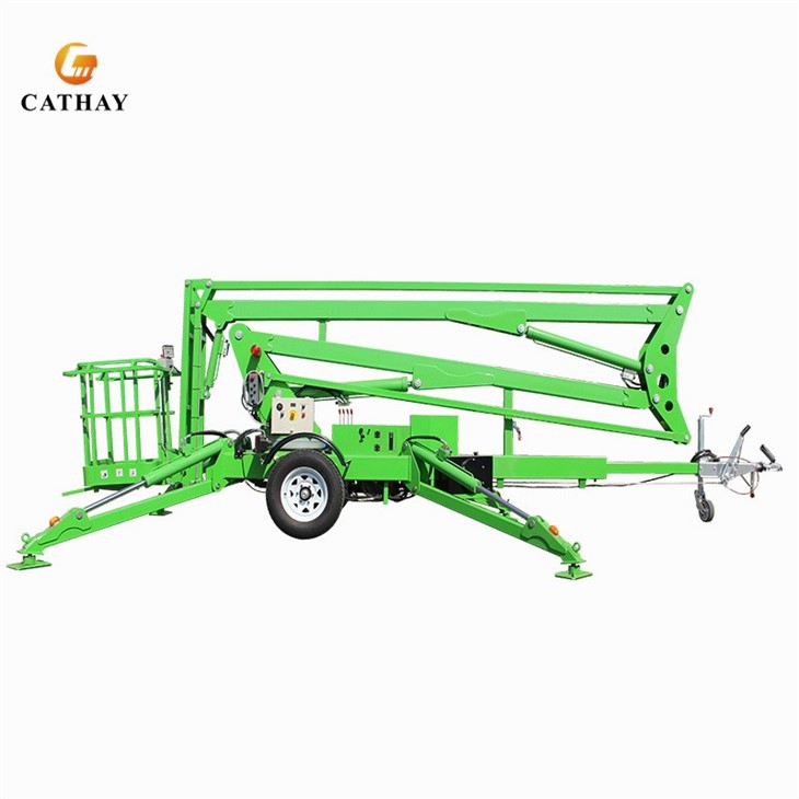 Mobile Hydraulic Towable Boom Lift