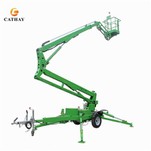 Mobile Hydraulic Towable Boom Lift