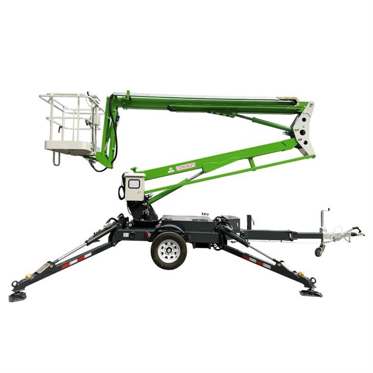 Mobile Trailer Boom Lift