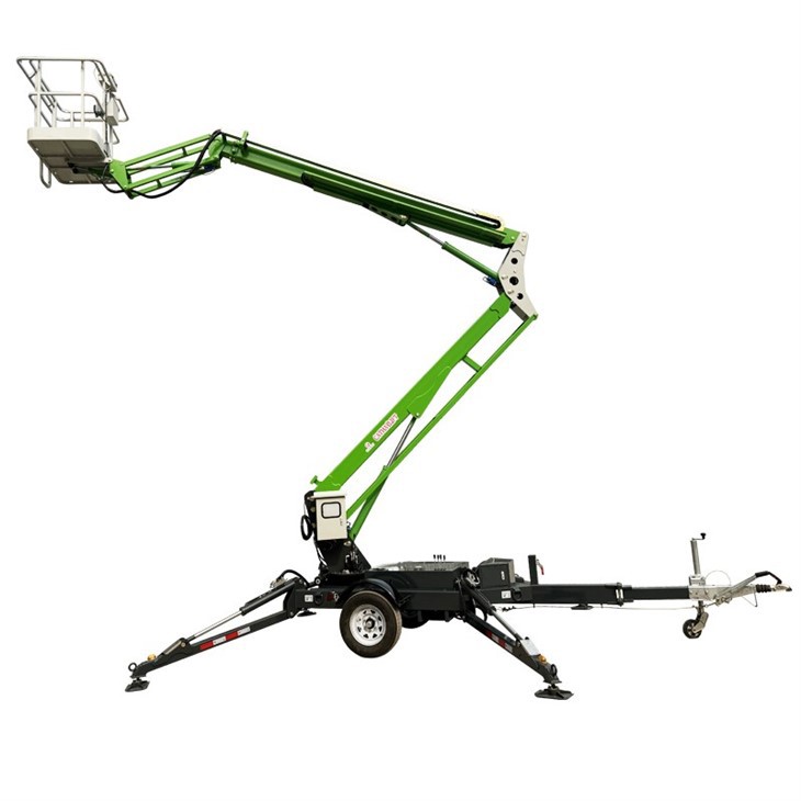 Mobile Trailer Boom Lift