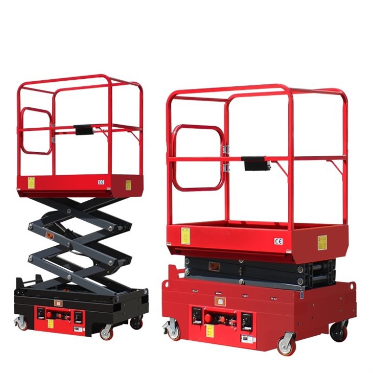 New Mini Semi-automatic Mobile Scissor Lift best
