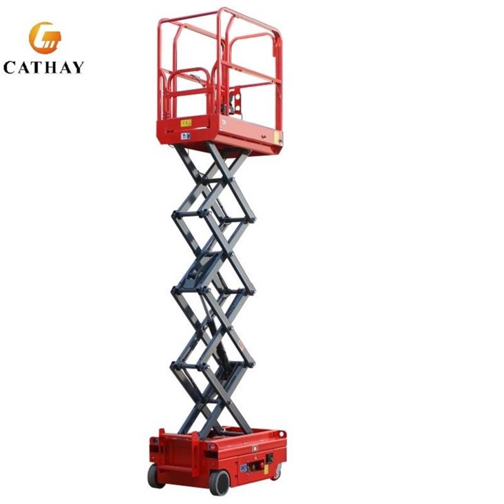 New Mini Semi-automatic Mobile Scissor Lift best