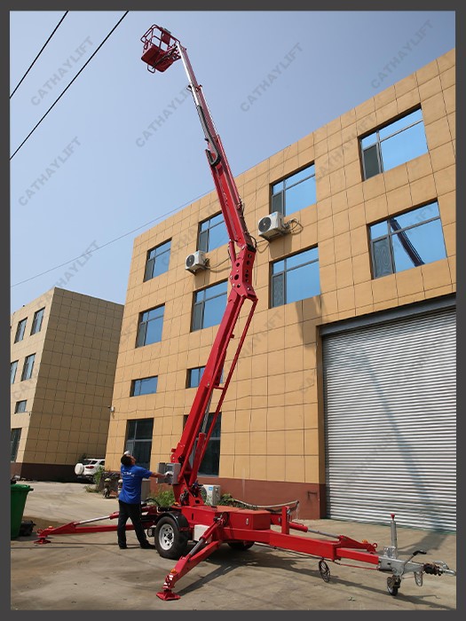 trailer boom lift