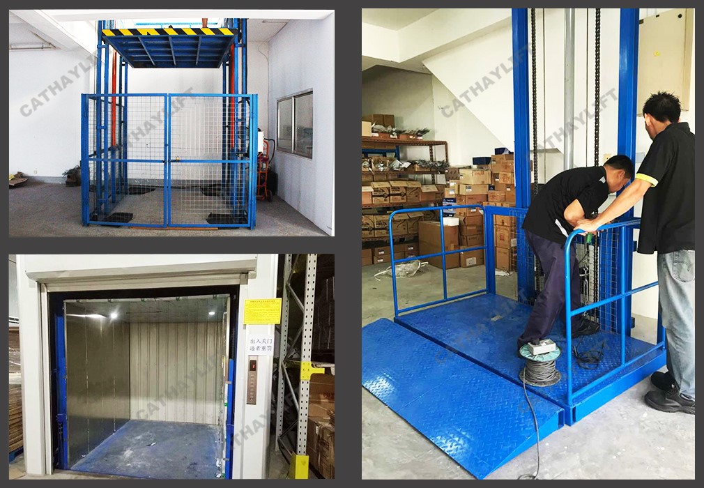 hydraulic cargo lift-real order hydraulic cargo lift-real order