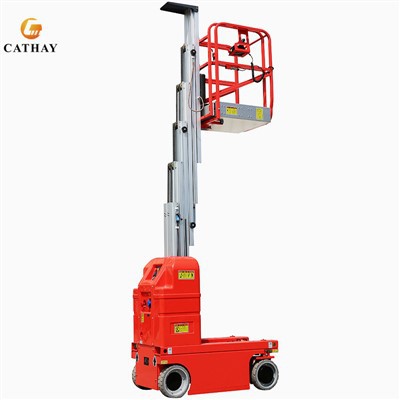 Self Propelled Single Mast Lift