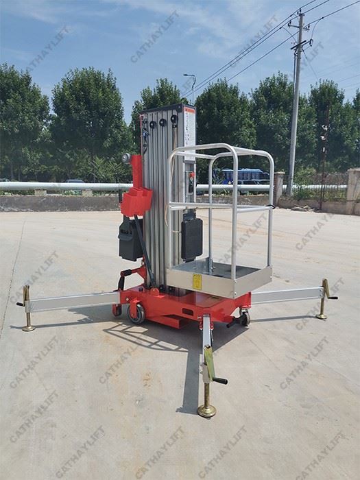 Single Mast Aluminum Alloy Lift