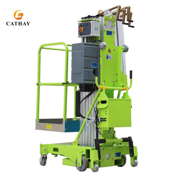 Single Mast Aluminum Working Platform