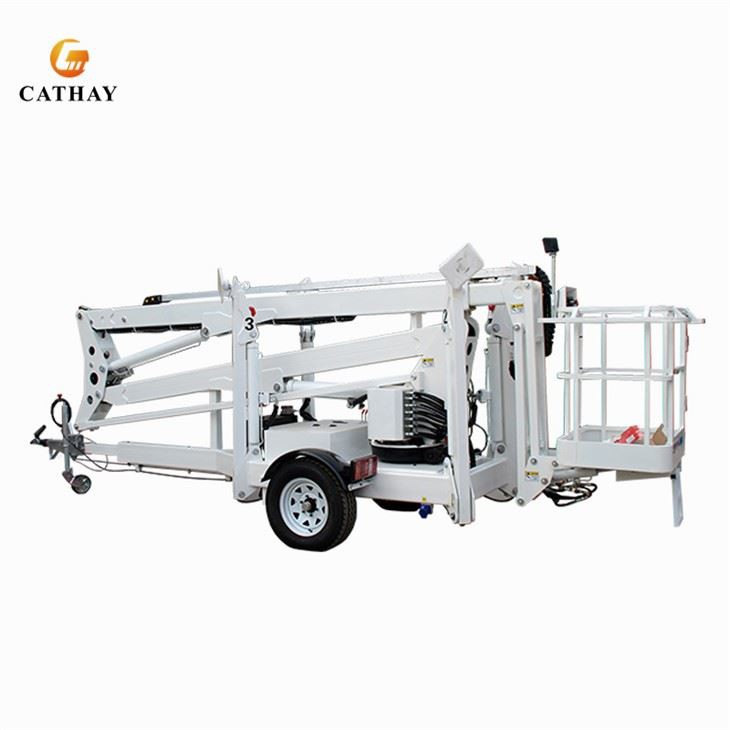 pull behind boom lift